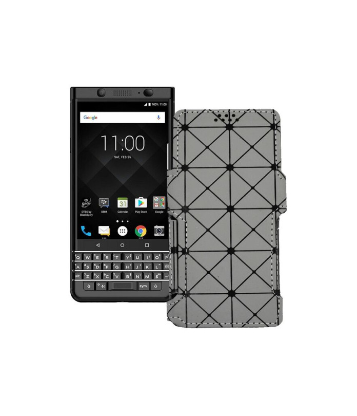 Чохол-книжка з екошкіри для телефону BlackBerry Keyone BBB100-2