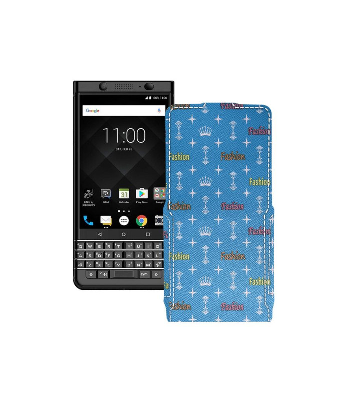 Чохол-флип з екошкіри для телефону BlackBerry Keyone BBB100-2