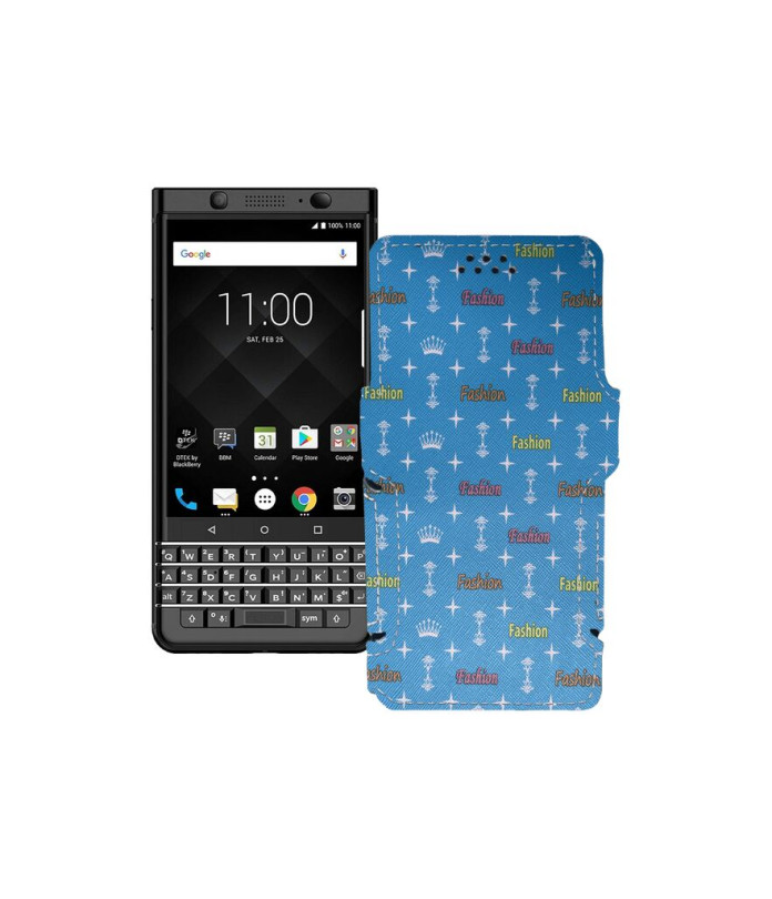 Чохол-книжка з екошкіри для телефону BlackBerry Keyone BBB100-2