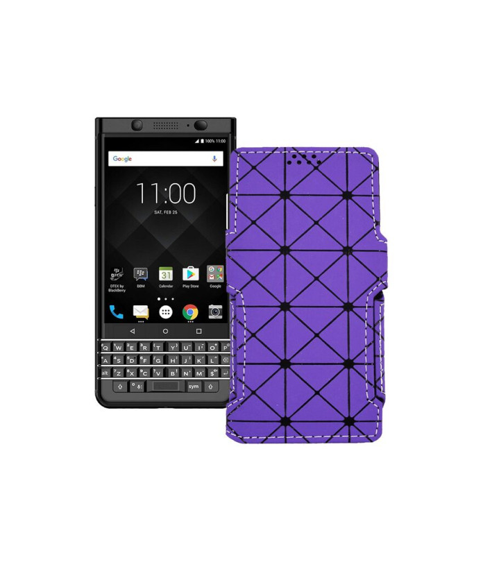 Чохол-книжка з екошкіри для телефону BlackBerry Keyone BBB100-2