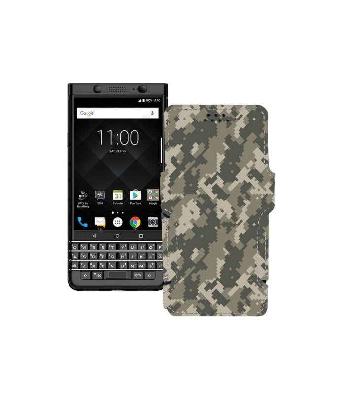 Чохол-книжка з екошкіри для телефону BlackBerry Keyone BBB100-2