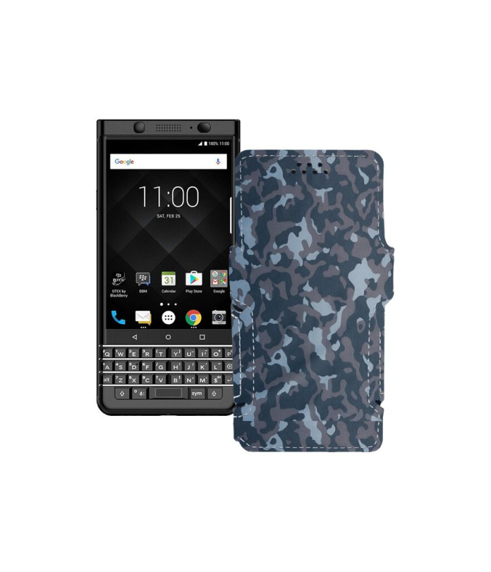 Чохол-книжка з екошкіри для телефону BlackBerry Keyone BBB100-2