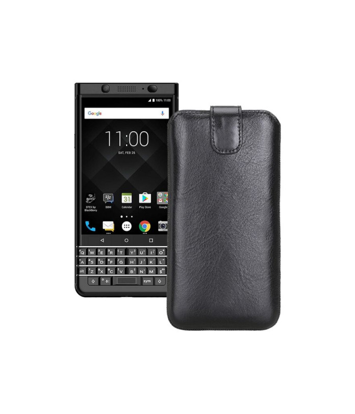 Витяжка з екошкіри для телефону BlackBerry Keyone BBB100-2