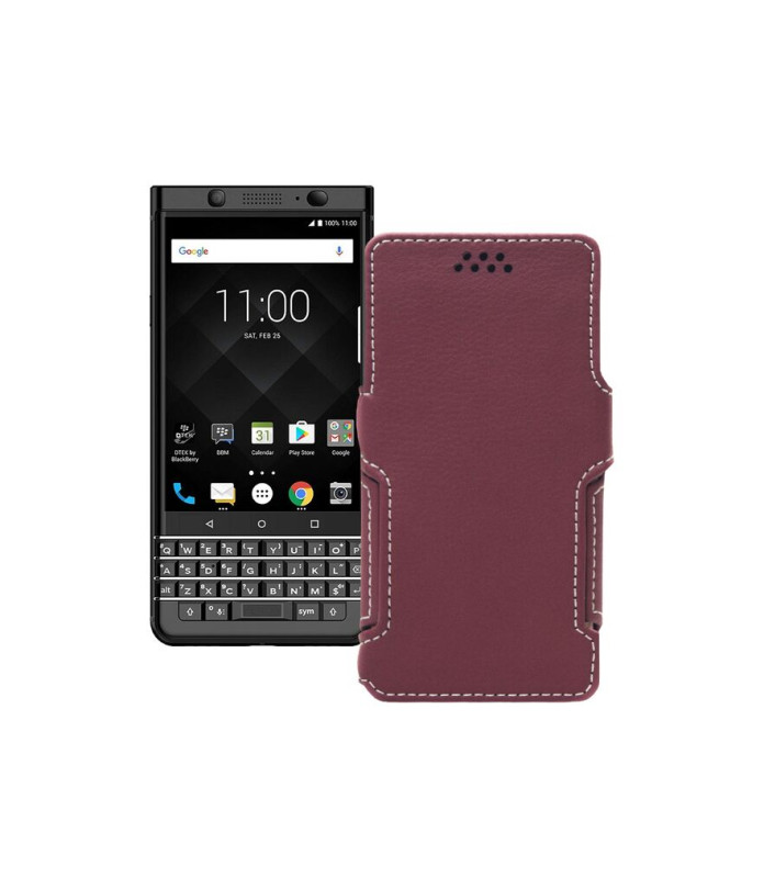 Чохол-книжка з екошкіри для телефону BlackBerry Keyone BBB100-2