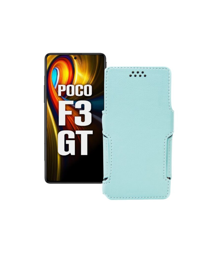 Чохол-книжка з екошкіри для телефону Xiaomi poco F3 GT