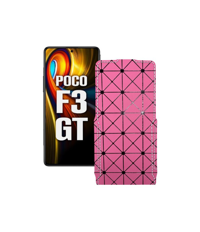 Чохол-флип з екошкіри для телефону Xiaomi poco F3 GT