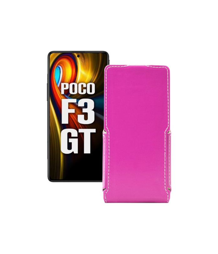 Чохол-флип з екошкіри для телефону Xiaomi poco F3 GT