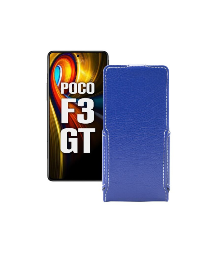 Чохол-флип з екошкіри для телефону Xiaomi poco F3 GT