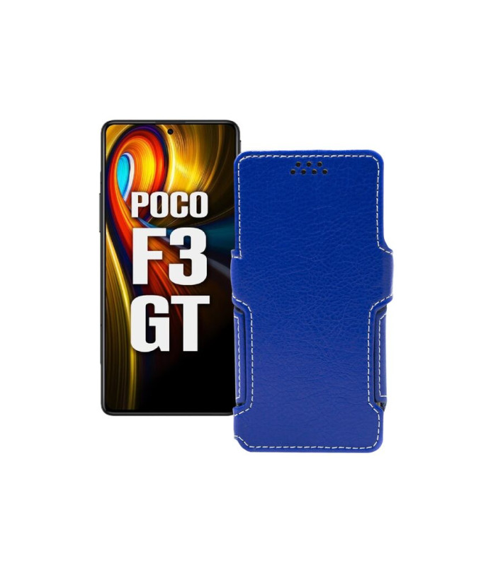 Чохол-книжка з екошкіри для телефону Xiaomi poco F3 GT