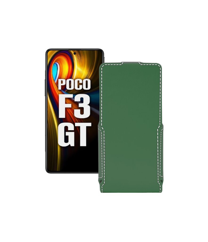 Чохол-флип з екошкіри для телефону Xiaomi poco F3 GT