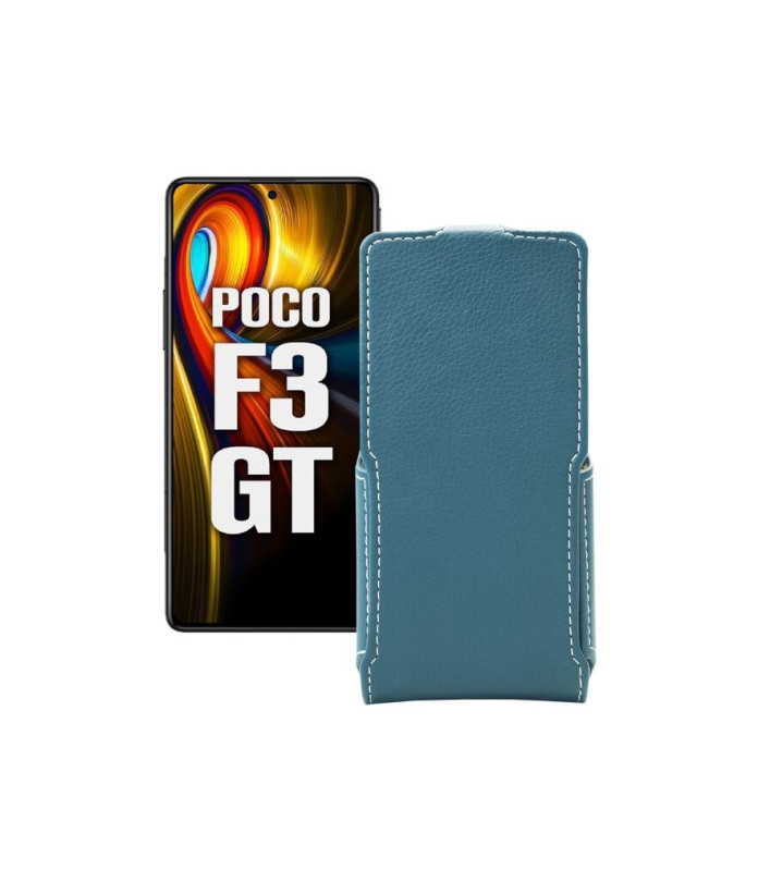 Чохол-флип з екошкіри для телефону Xiaomi poco F3 GT