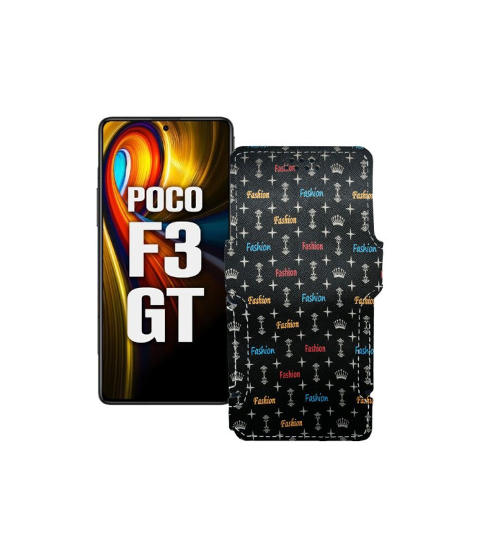 Чохол-книжка з екошкіри для телефону Xiaomi poco F3 GT