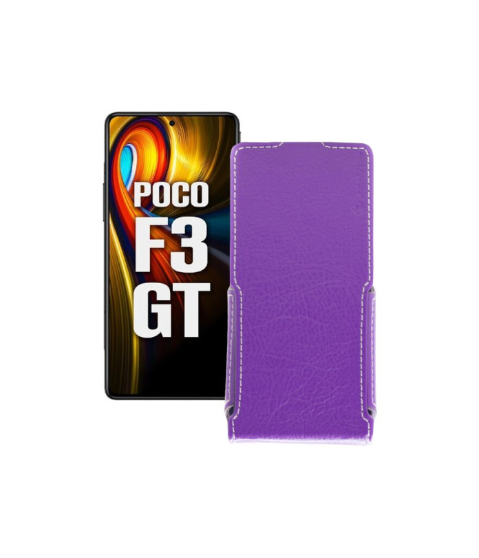 Чохол-флип з екошкіри для телефону Xiaomi poco F3 GT