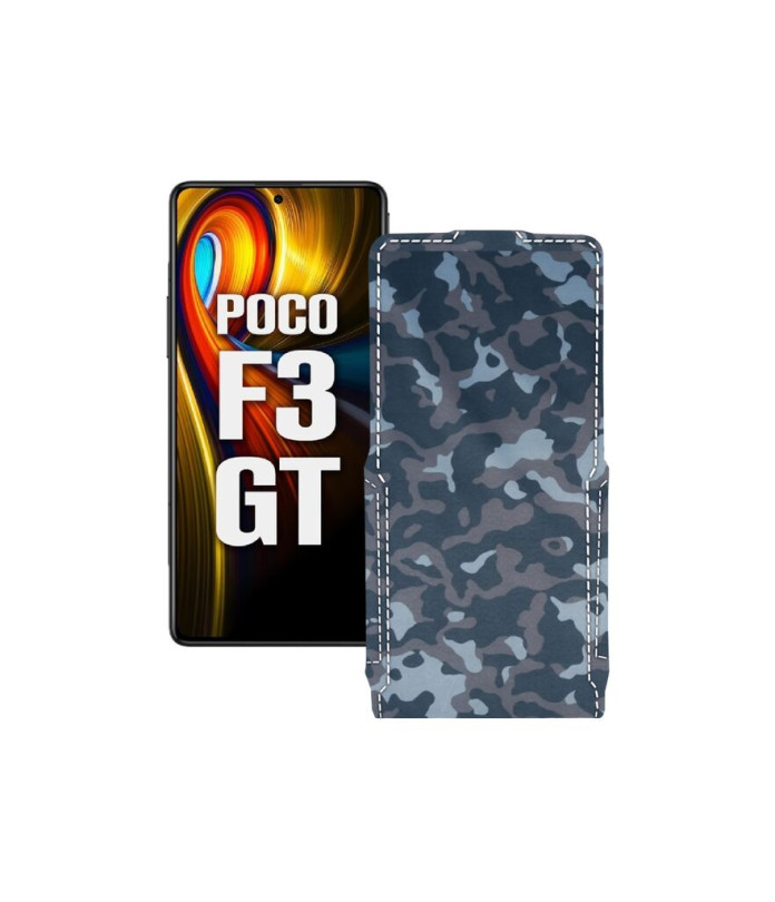 Чохол-флип з екошкіри для телефону Xiaomi poco F3 GT