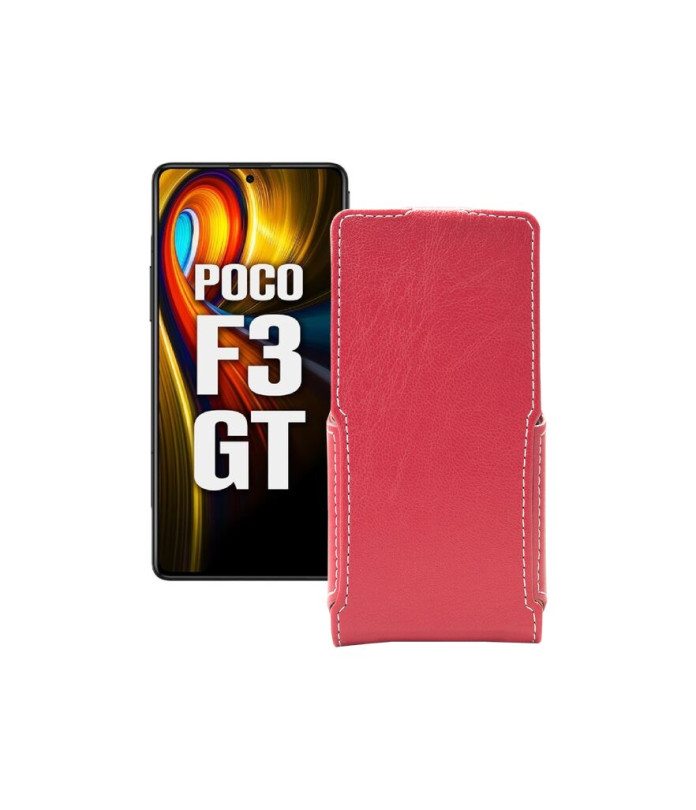 Чохол-флип з екошкіри для телефону Xiaomi poco F3 GT