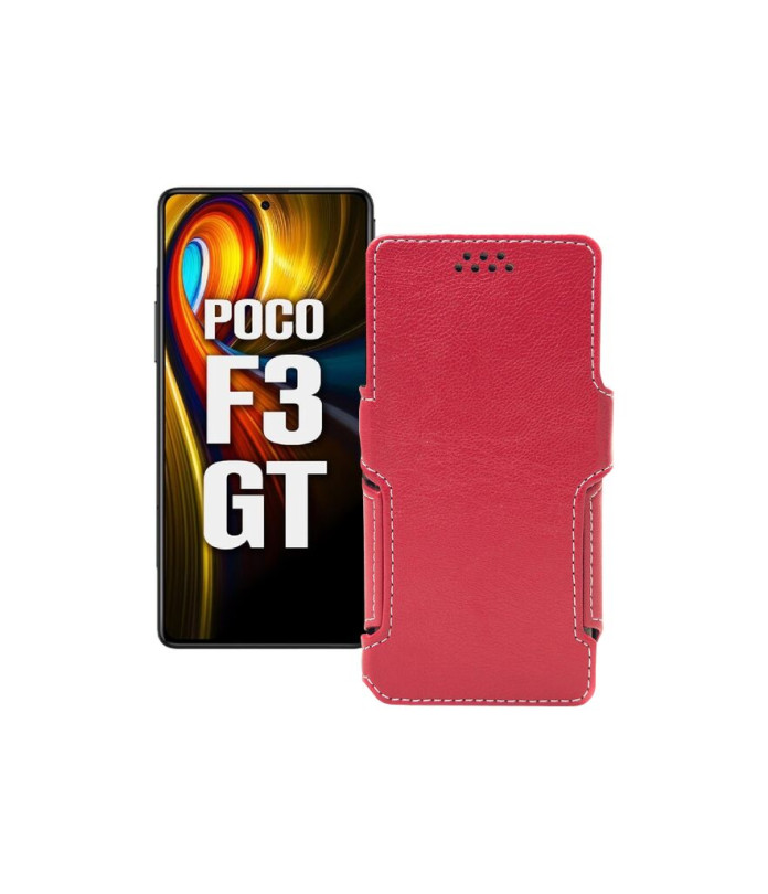 Чохол-книжка з екошкіри для телефону Xiaomi poco F3 GT