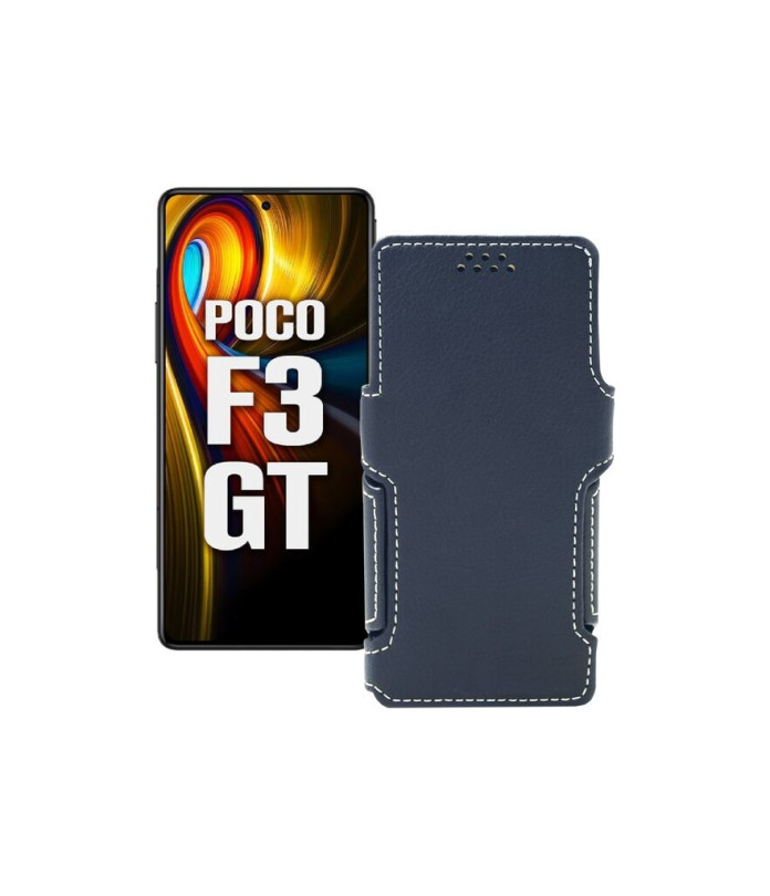 Чохол-книжка з екошкіри для телефону Xiaomi poco F3 GT