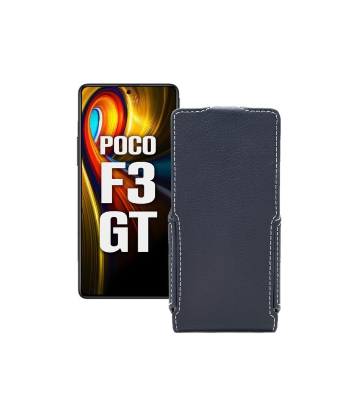 Чохол-флип з екошкіри для телефону Xiaomi poco F3 GT