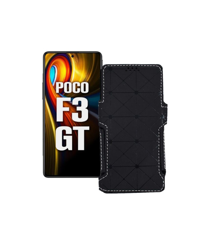 Чохол-книжка з екошкіри для телефону Xiaomi poco F3 GT