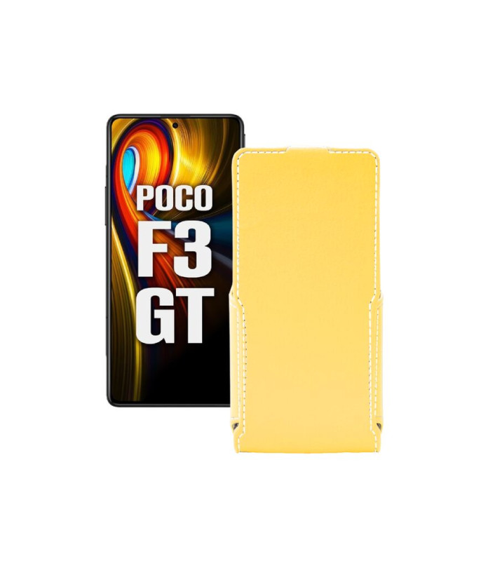 Чохол-флип з екошкіри для телефону Xiaomi poco F3 GT