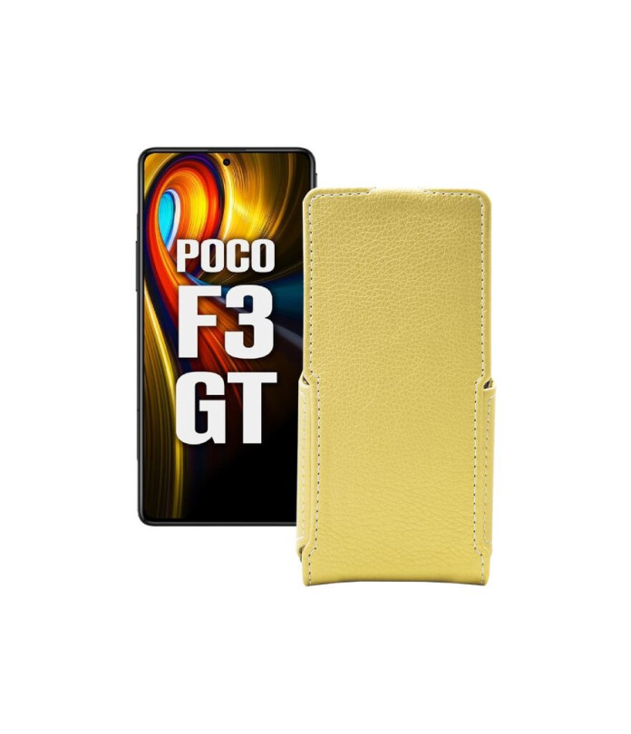 Чохол-флип з екошкіри для телефону Xiaomi poco F3 GT