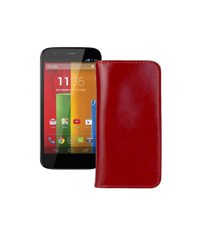 Портмоне з шкіри для телефону Motorola Moto G XT1031