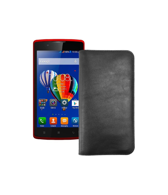 Портмоне з шкіри для телефону Lenovo A2010