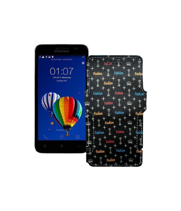 Чохол-книжка з екошкіри для телефону Lenovo A8 A806