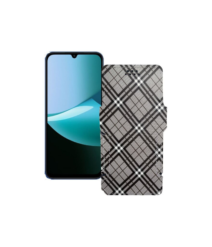 Чохол-книжка з екошкіри для телефону Xiaomi Redmi 15C