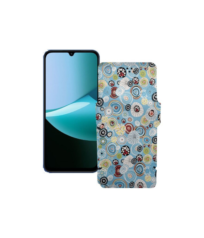 Чохол-книжка з екошкіри для телефону Xiaomi Redmi 15C