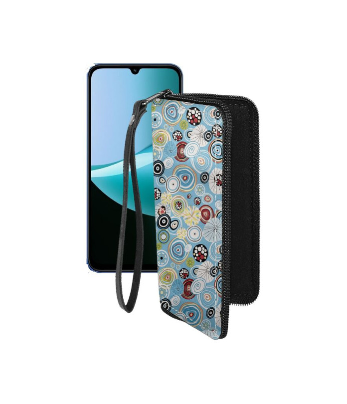 Чохол-гаманець з екошкіри для телефону Xiaomi Redmi 15C