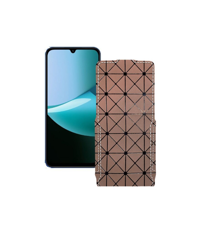 Чохол-флип з екошкіри для телефону Xiaomi Redmi 15C