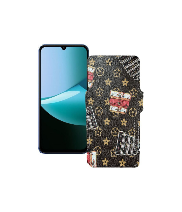 Чохол-книжка з екошкіри для телефону Xiaomi Redmi 15C