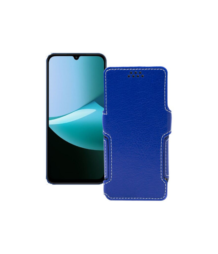 Чохол-книжка з екошкіри для телефону Xiaomi Redmi 15C