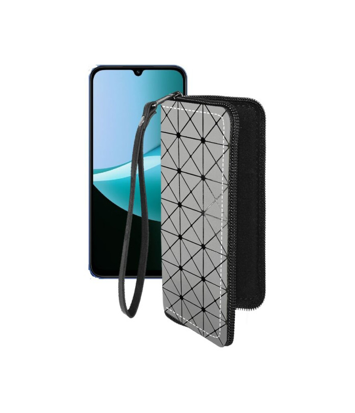 Чохол-гаманець з екошкіри для телефону Xiaomi Redmi 15C