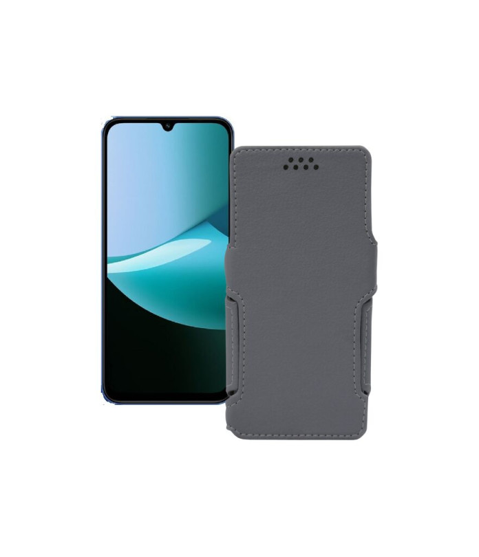 Чохол-книжка з екошкіри для телефону Xiaomi Redmi 15C