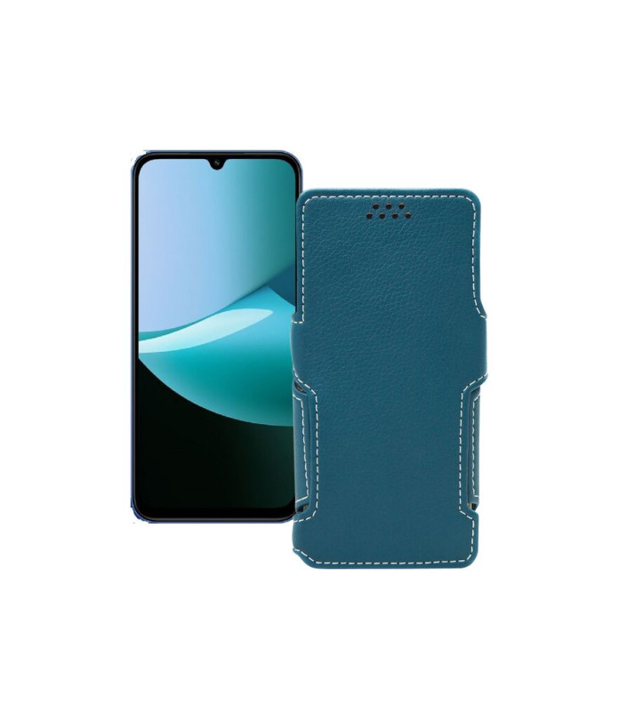 Чохол-книжка з екошкіри для телефону Xiaomi Redmi 15C