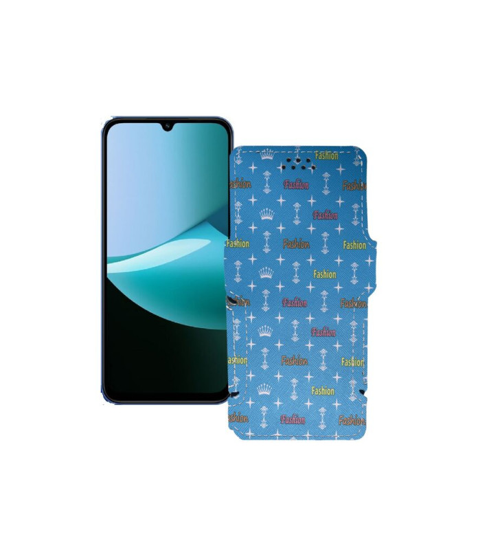 Чохол-книжка з екошкіри для телефону Xiaomi Redmi 15C