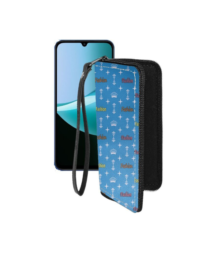 Чохол-гаманець з екошкіри для телефону Xiaomi Redmi 15C