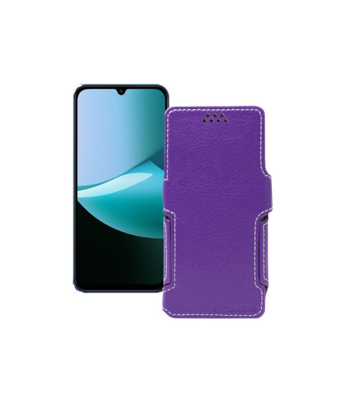 Чохол-книжка з екошкіри для телефону Xiaomi Redmi 15C