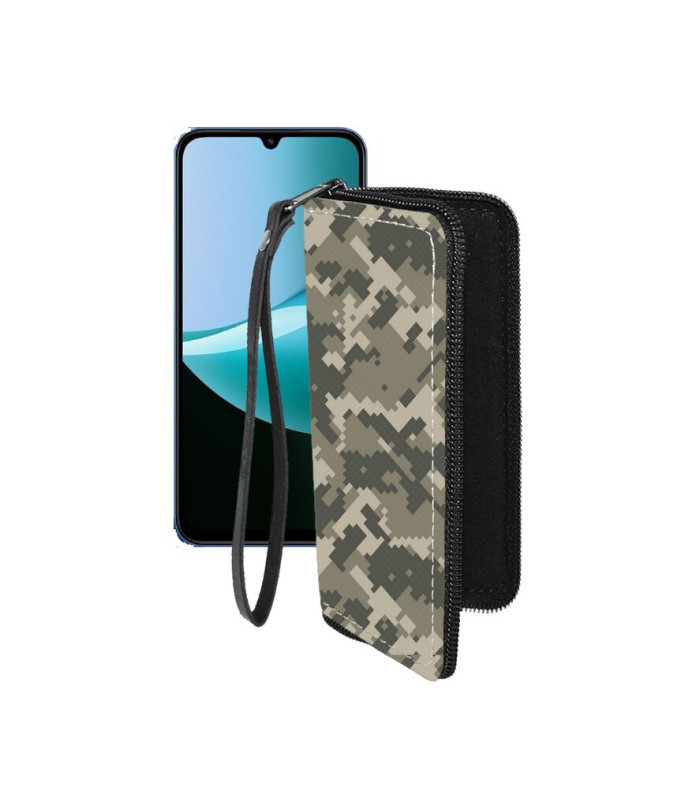 Чохол-гаманець з екошкіри для телефону Xiaomi Redmi 15C