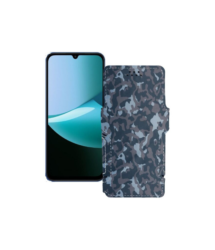 Чохол-книжка з екошкіри для телефону Xiaomi Redmi 15C