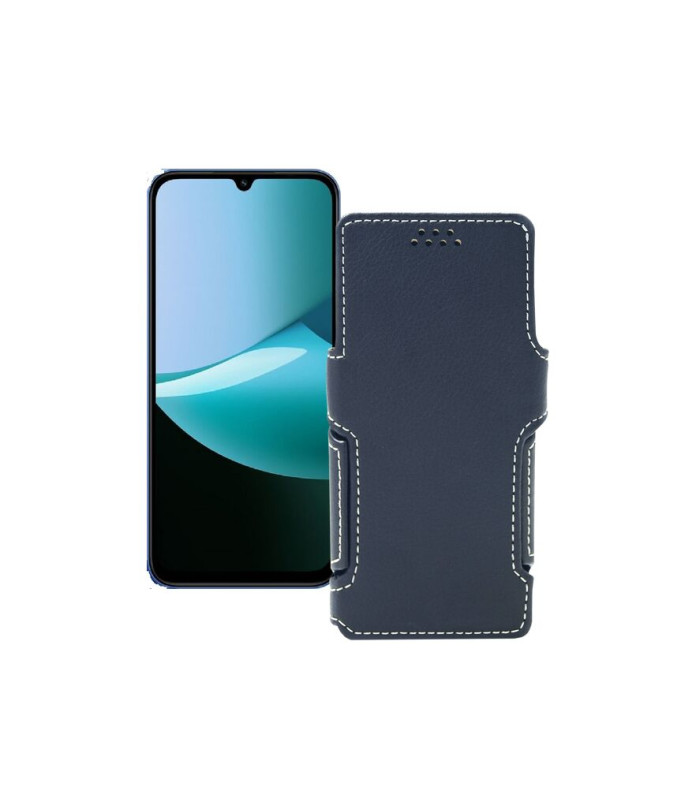 Чохол-книжка з екошкіри для телефону Xiaomi Redmi 15C