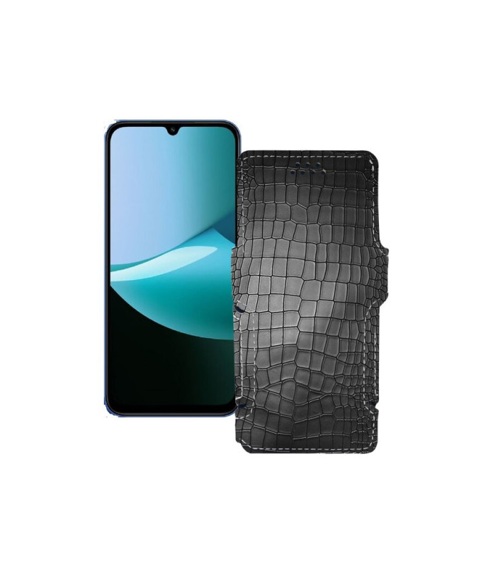 Чохол-книжка з екошкіри для телефону Xiaomi Redmi 15C