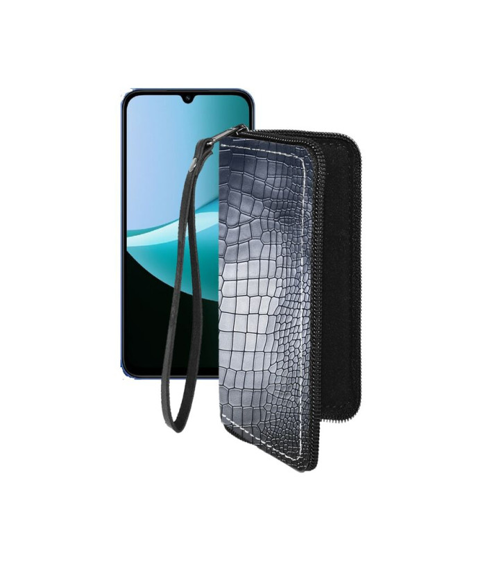 Чохол-гаманець з екошкіри для телефону Xiaomi Redmi 15C