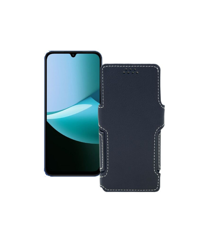 Чохол-книжка з екошкіри для телефону Xiaomi Redmi 15C