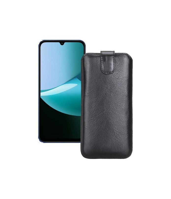 Витяжка з екошкіри для телефону Xiaomi Redmi 15C