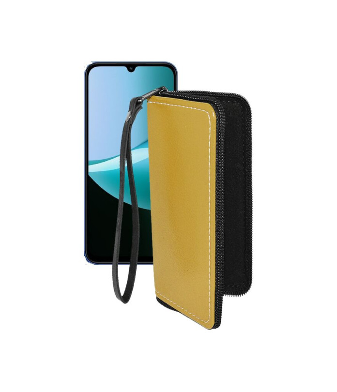 Чохол-гаманець з екошкіри для телефону Xiaomi Redmi 15C