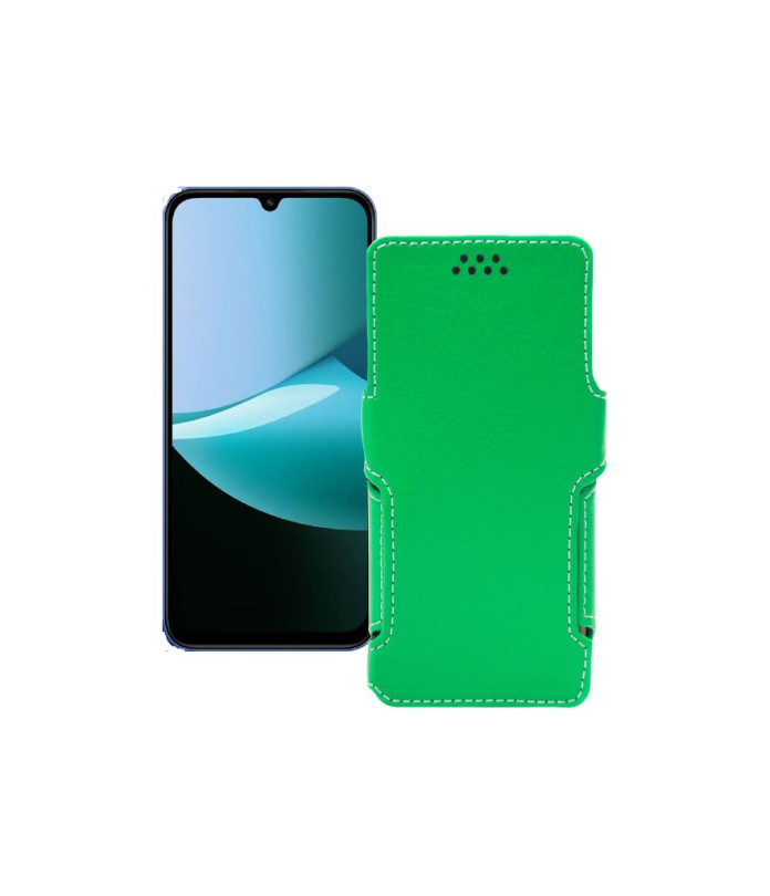 Чохол-книжка з екошкіри для телефону Xiaomi Redmi 15C