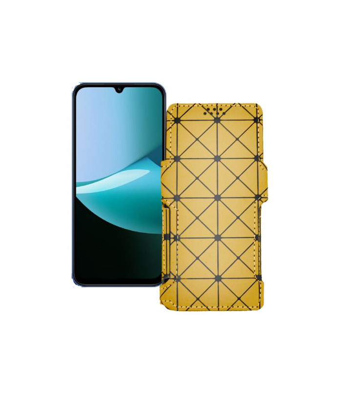 Чохол-книжка з екошкіри для телефону Xiaomi Redmi 15C